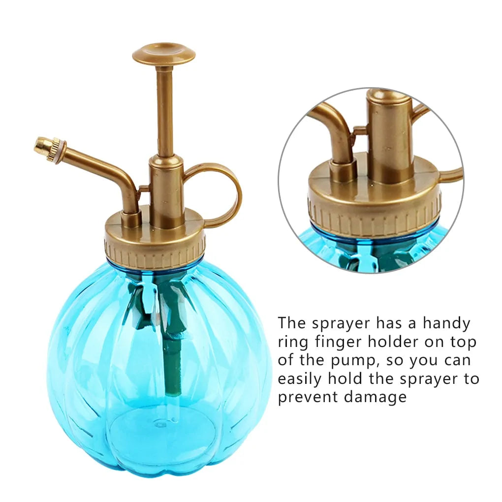 Retro Pumpkin Shape Plant Mister Spray Bottle