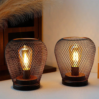 Metal Cage Table Lamp Kia Day Design