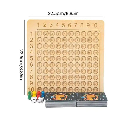 Wooden Montessori Math Board Kia Day Design