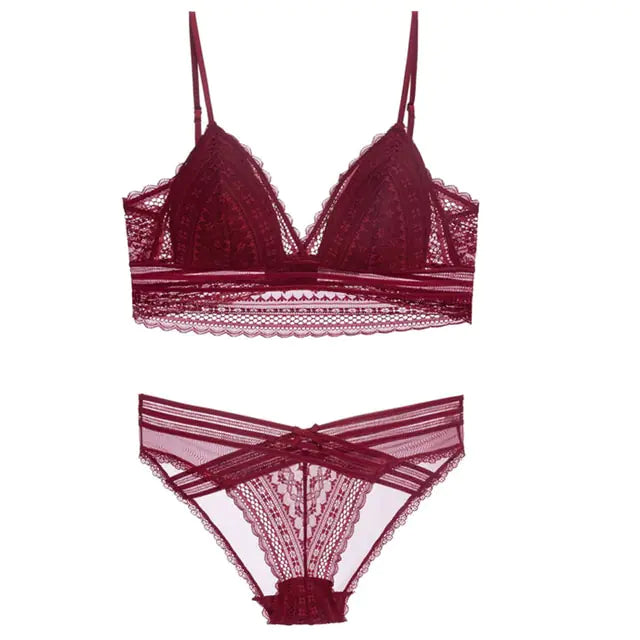 French Lace Underwear Set