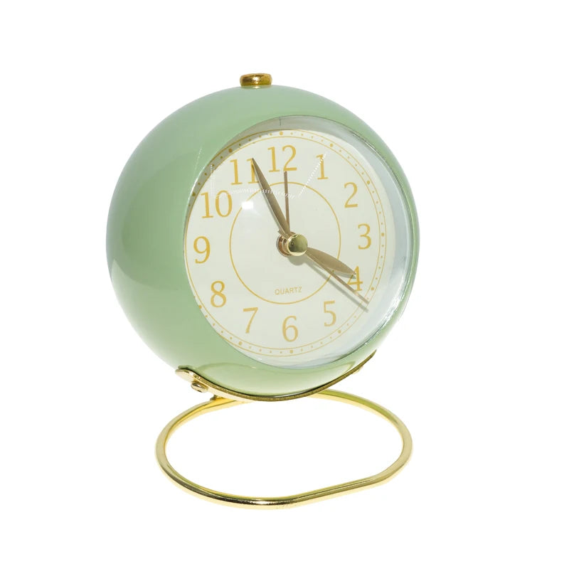 Quartz Mechanism Analog Metal Clock