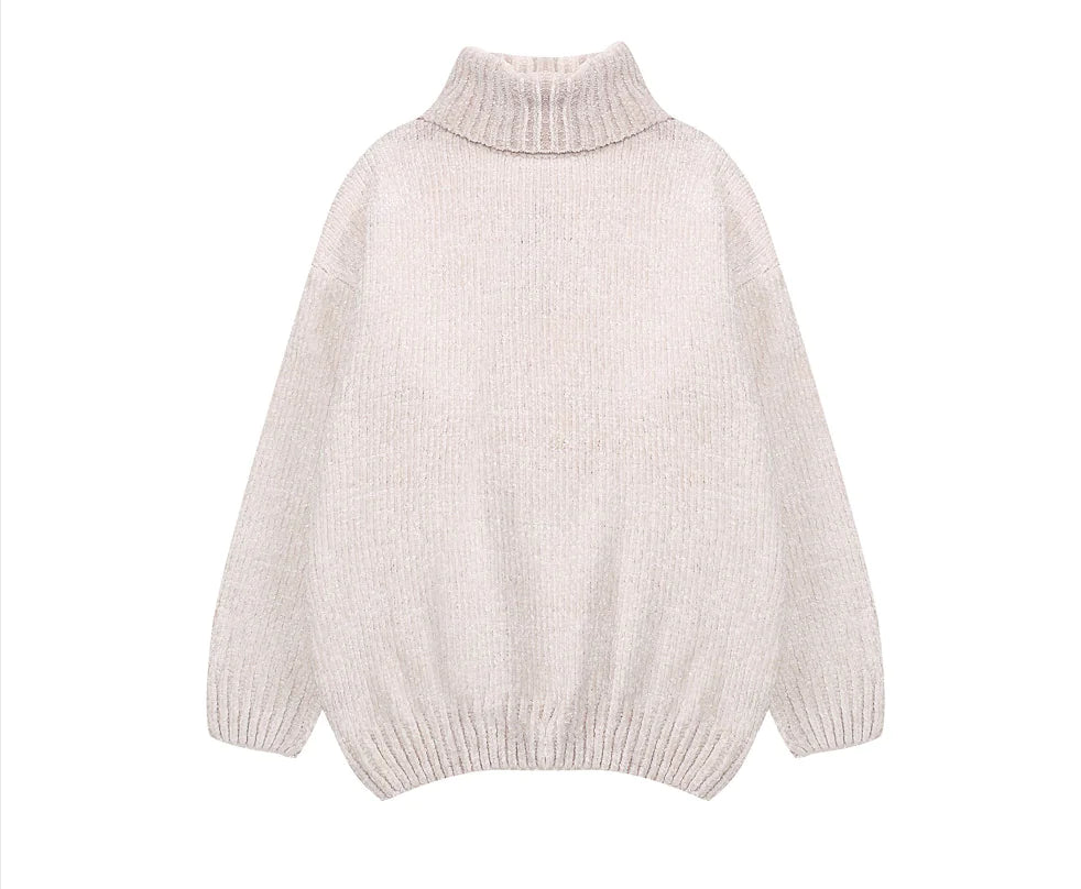 Women's Knitted Pullover Sweater - Kia Day Design