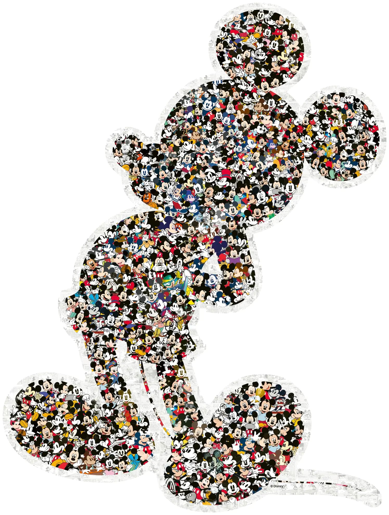 Ravensburger Puzzle 12000075 - Shaped Mickey - 945 - Kia Day Design