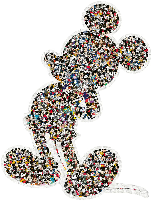 Ravensburger Puzzle 12000075 - Shaped Mickey - 945 - Kia Day Design