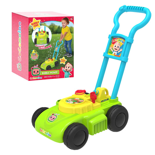CoComelon Bubble Mower Outdoor Play Toy - n a - bubble mower