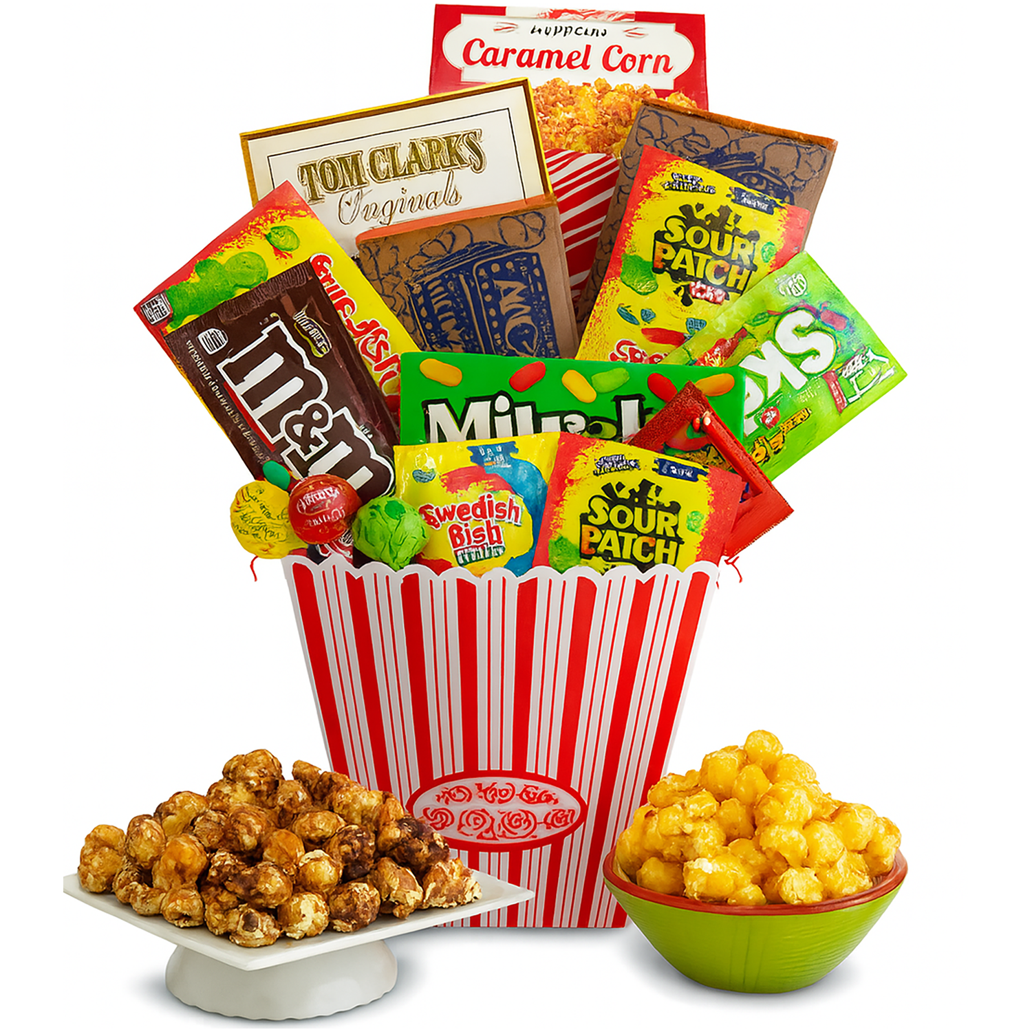 Ultimate Movie Night Gift Basket - -