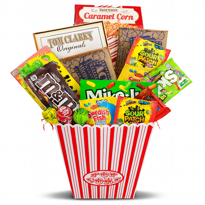 Ultimate Movie Night Gift Basket - -