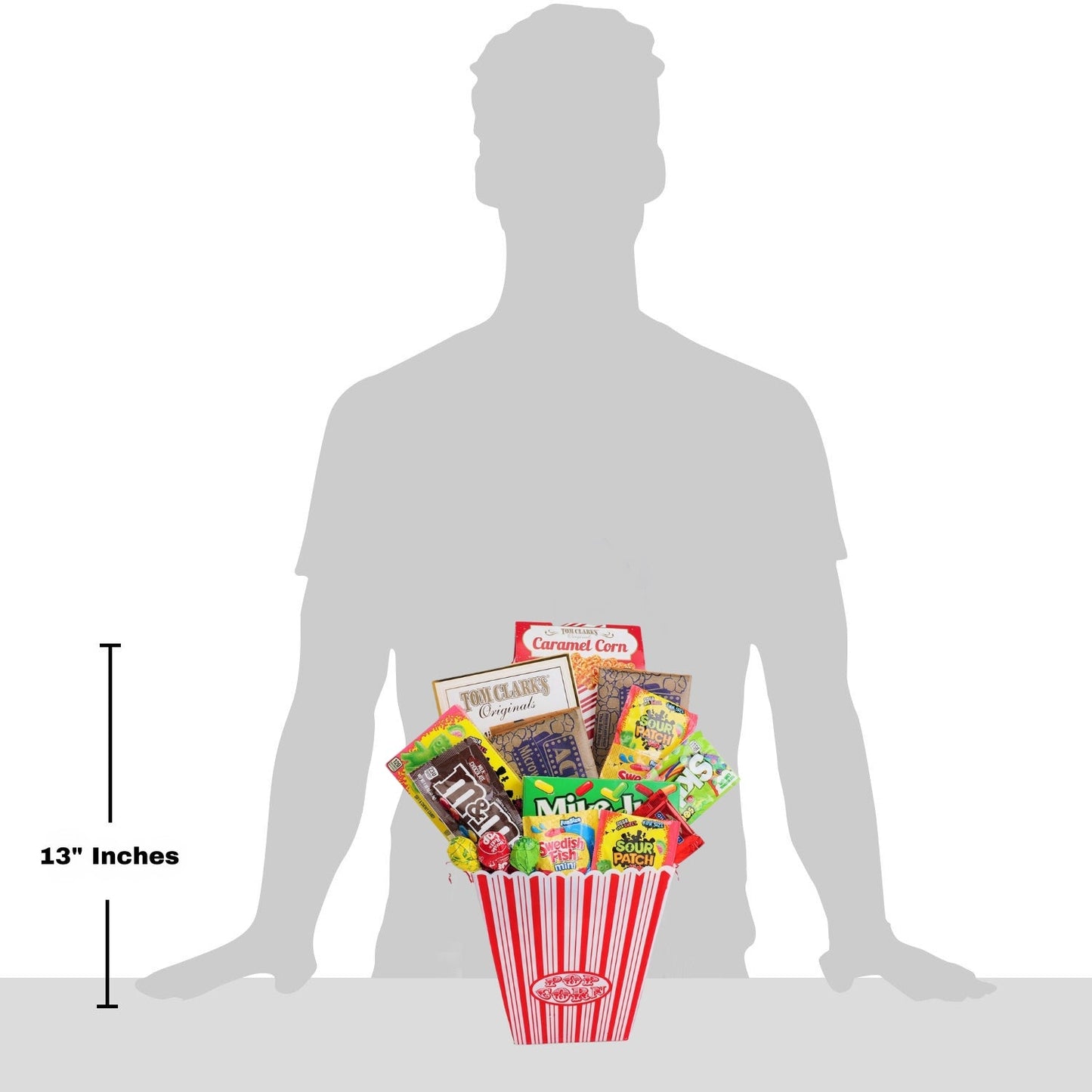 Ultimate Movie Night Gift Basket - -