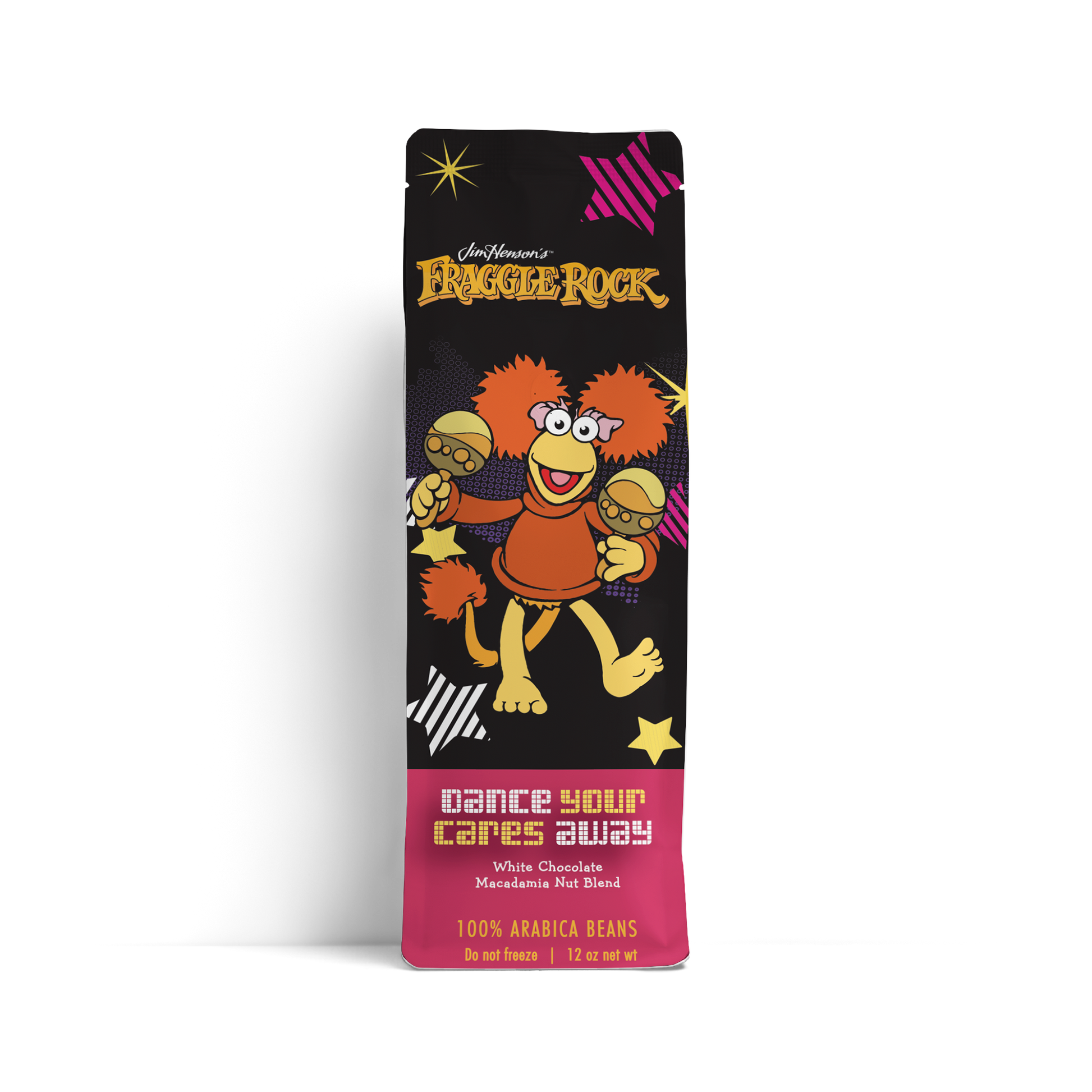 Fraggle Rock Dance Your Cares Away : White Chocolate Macadamia Nut Blend Coffee - -