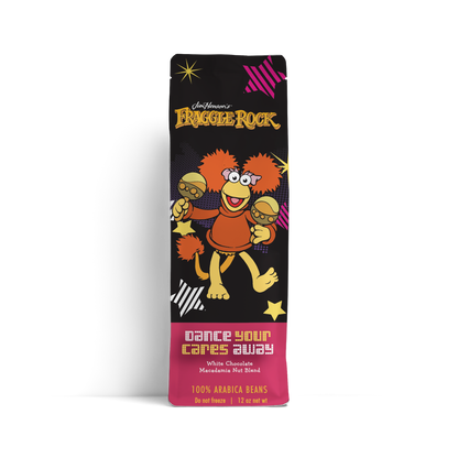 Fraggle Rock Dance Your Cares Away : White Chocolate Macadamia Nut Blend Coffee - -