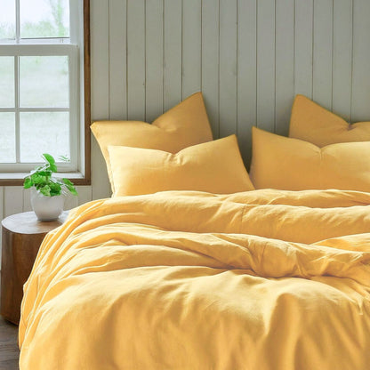Tache Microfiber Sunny Yellow Bed Sheet Set (404-YS-BSS)- Tache Home Fashion- {{Product type}}