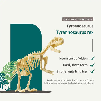 Dinosaur Fossils Archaeological Excavation Toy Kia Day Design