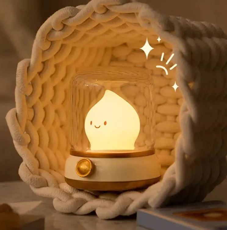 Small Mini Desktop LED USB Rechargeable Table Night Lamp - Kia Day Design