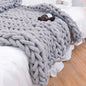 Chunky Knitted Blanket - Kia Day Design