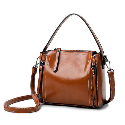 Genuine Leather Women's Shoulder Crossbody Bag