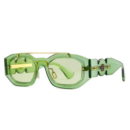 Vintage Punk Sunglasses Green one