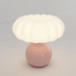 Cream Decorative Mushroom Table Lamp C Pink