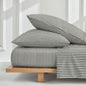 Luxe Australian Sateen Sheet Set - Ecru & Sage - Home - Bed