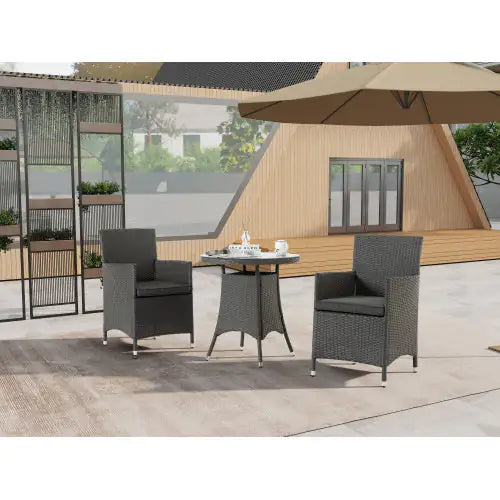 3-piece Outdoor Dining Table Set Kia Day Design