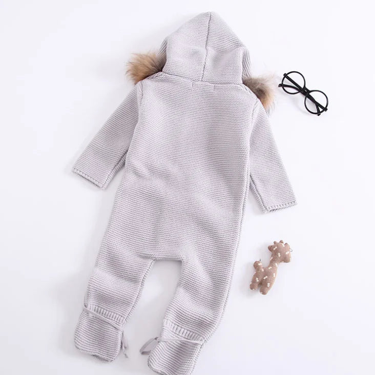 Baby Knit Sweater and Romper - Kia Day Design