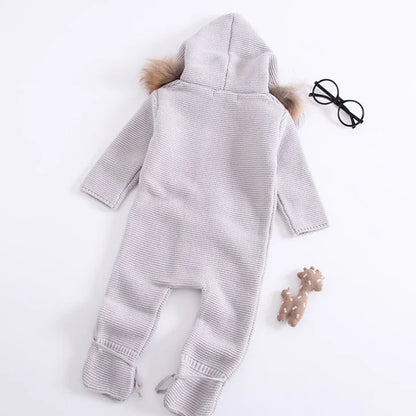 Baby Knit Sweater and Romper - Kia Day Design