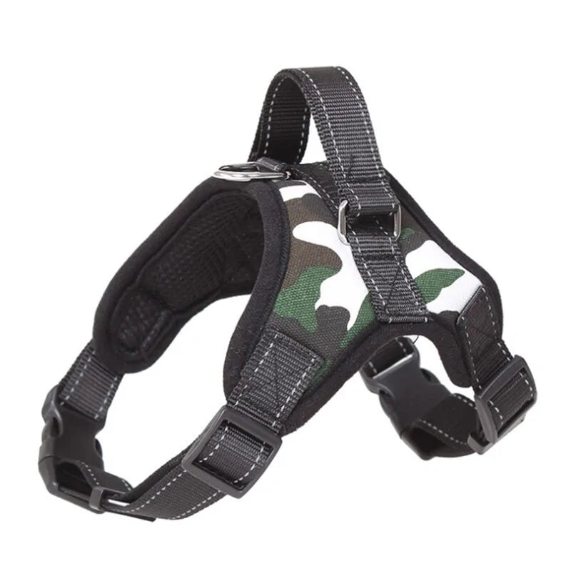 Adjustable Reflective Pet Harness Kia Day Design