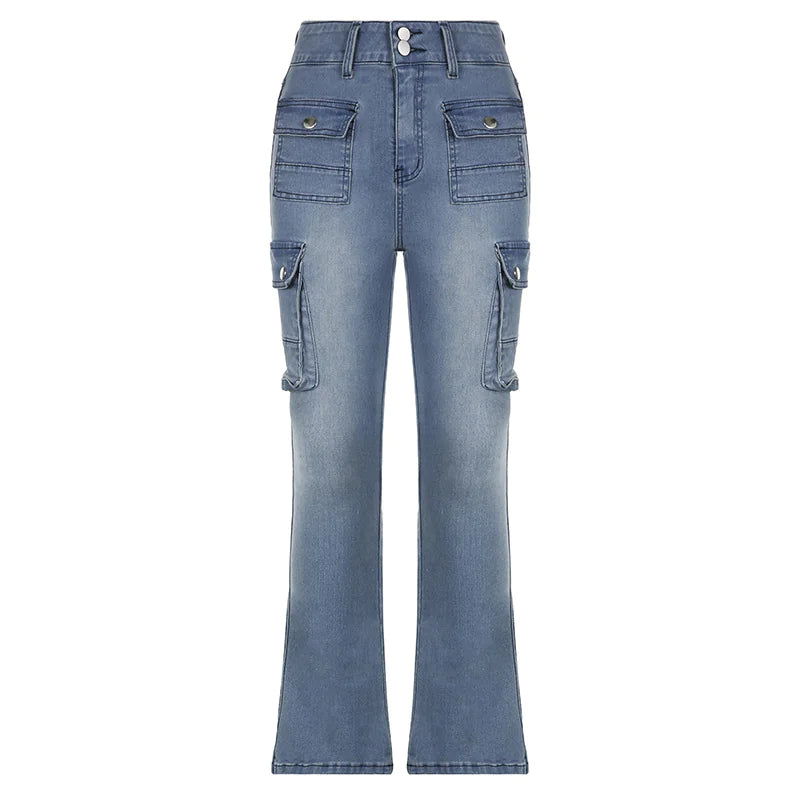 Retro Low Rise Jeans - Kia Day Design