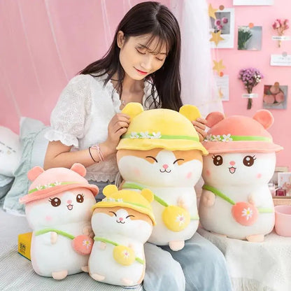 Giant Kawaii Hamster Plush Toy - Kia Day Design