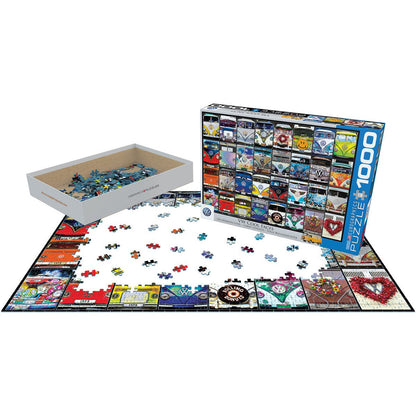 VW Cool Faces 1000 Piece Jigsaw Puzzle Eurographics - - Jigsaw Puzzle