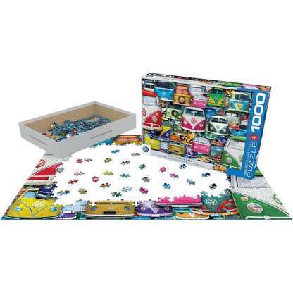 VW Funky Jam 1000 Piece Jigsaw Puzzle Eurographics - - Jigsaw Puzzle