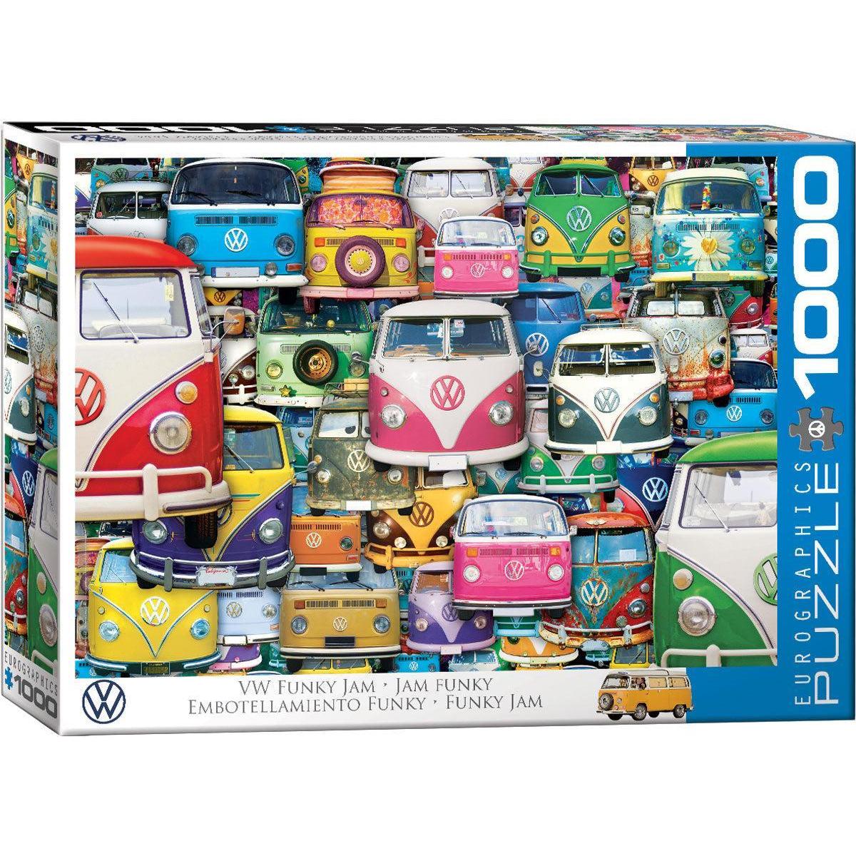 VW Funky Jam 1000 Piece Jigsaw Puzzle Eurographics - - Jigsaw Puzzle