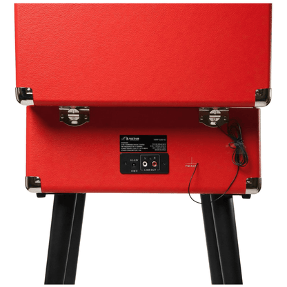 Victor Andover 5-in-1 Music Center with Chair-Height Legs and Bluetooth Function- Jupiter Gear Home- {{Product type}}