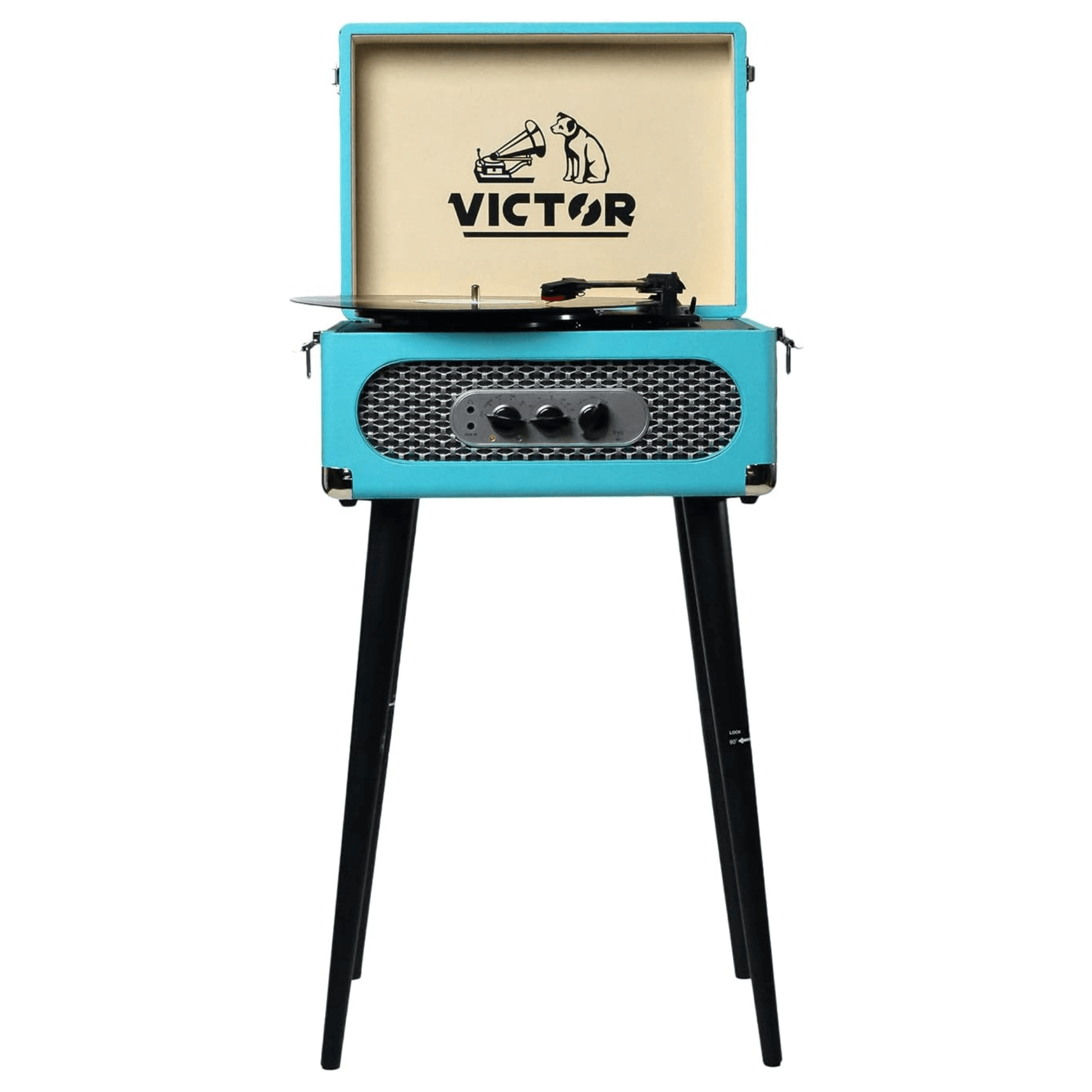 Victor Andover 5-in-1 Music Center with Chair-Height Legs and Bluetooth Function- Jupiter Gear Home- {{Product type}}