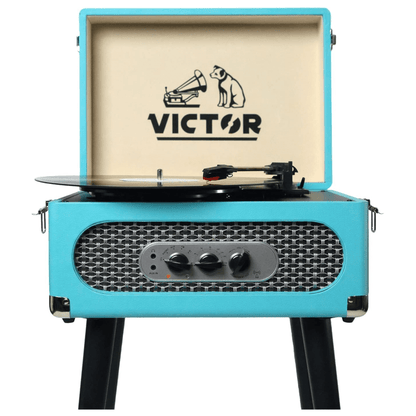 Victor Andover 5-in-1 Music Center with Chair-Height Legs and Bluetooth Function- Jupiter Gear Home- {{Product type}}
