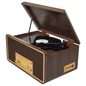 Victor Monument 8-in-1 Wood Music Center with 3-Speed Turntable & Dual Bluetooth- Jupiter Gear Home- {{Product type}}