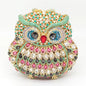 Owl Clutch with Rhinestones