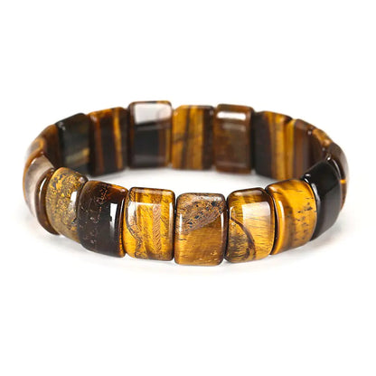 Agate Tiger Eye Bracelet for All Genders - Kia Day Design