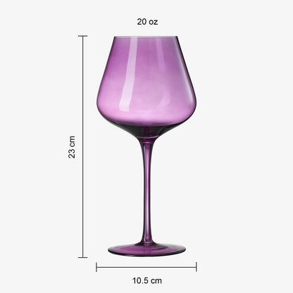 Love Stemmed Wine Glassware, Set of 6 - - Stemmed