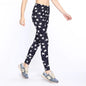 Printed Milk Silk Leggings - Kia Day Design