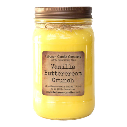 Vanilla Buttercream Crunch Candle - - Candles & Melts
