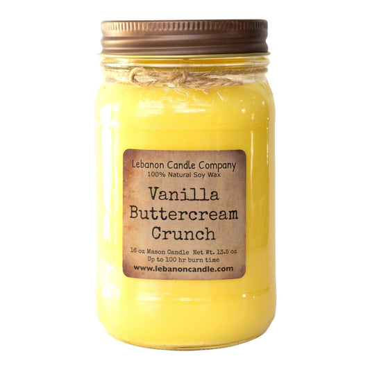 Vanilla Buttercream Crunch Candle - - Candles & Melts