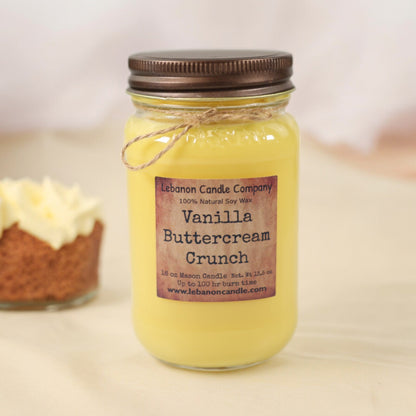 Vanilla Buttercream Crunch Candle - - Candles & Melts