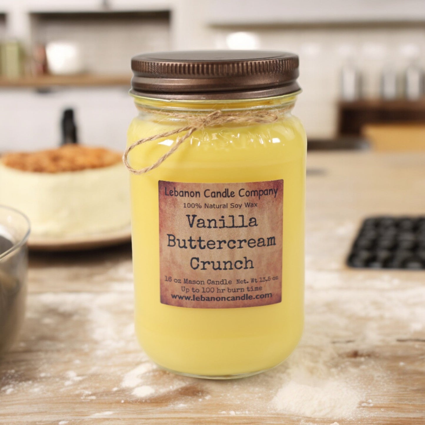 Vanilla Buttercream Crunch Candle - - Candles & Melts