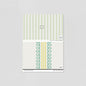 Veda (Teal and Yellow) Wallpaper - Sample - Wallpaper
