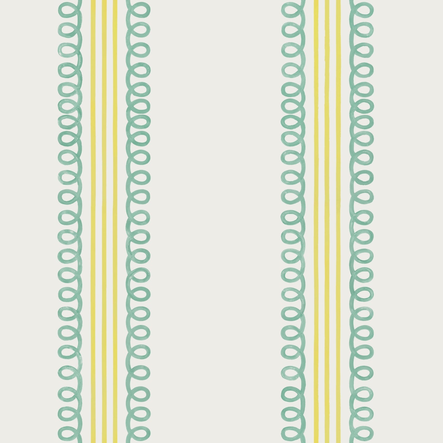 Veda (Teal and Yellow) Wallpaper - - Wallpaper