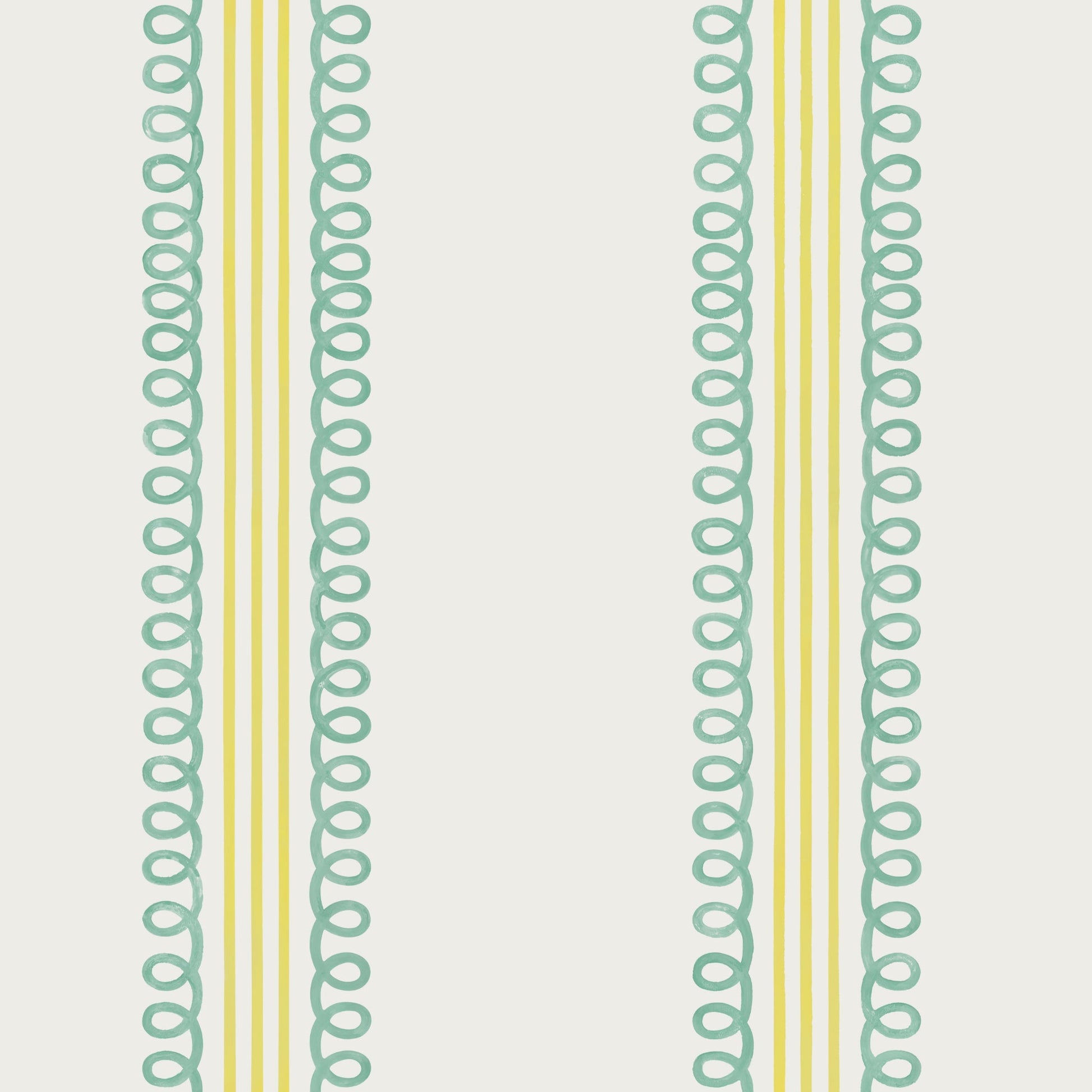 Veda (Teal and Yellow) Wallpaper - - Wallpaper