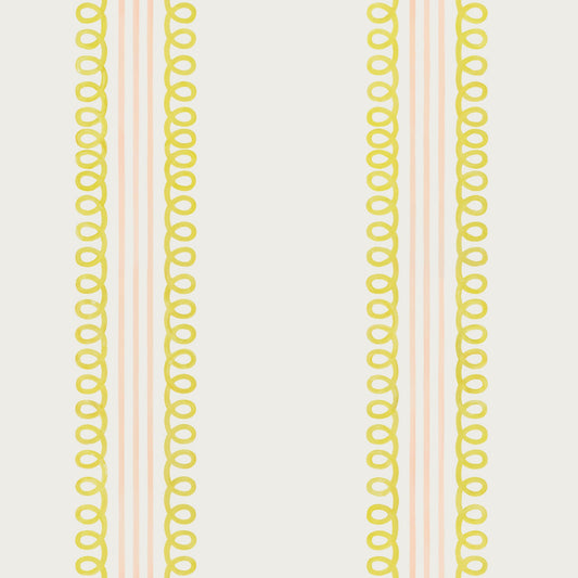 Veda (Yellow and Pink) Wallpaper - - Wallpaper