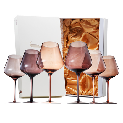 Love Stemmed Wine Glassware, Set of 6 - Venus - Stemmed