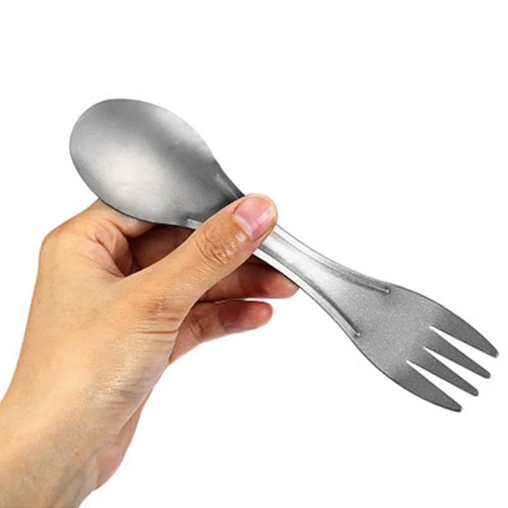 Ultralight Long Handle Spoon Fork