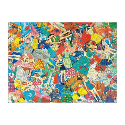 Vintage Paper Dolls 1000 Piece Jigsaw Puzzle Galison - - Jigsaw Puzzle